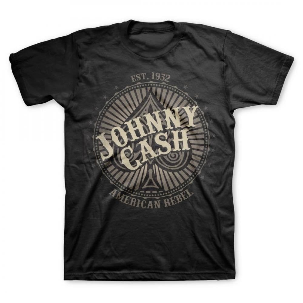 Johnny Cash At Folsom Prison flip-off tee