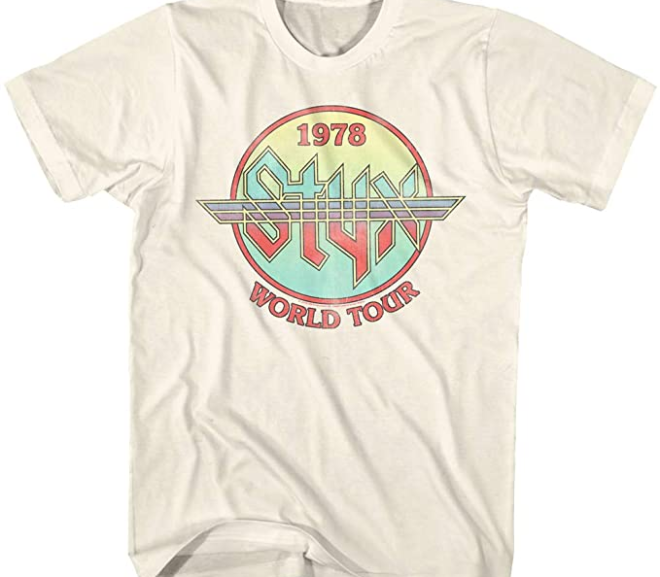 Styx – 1978 World Concert Tour T-Shirt