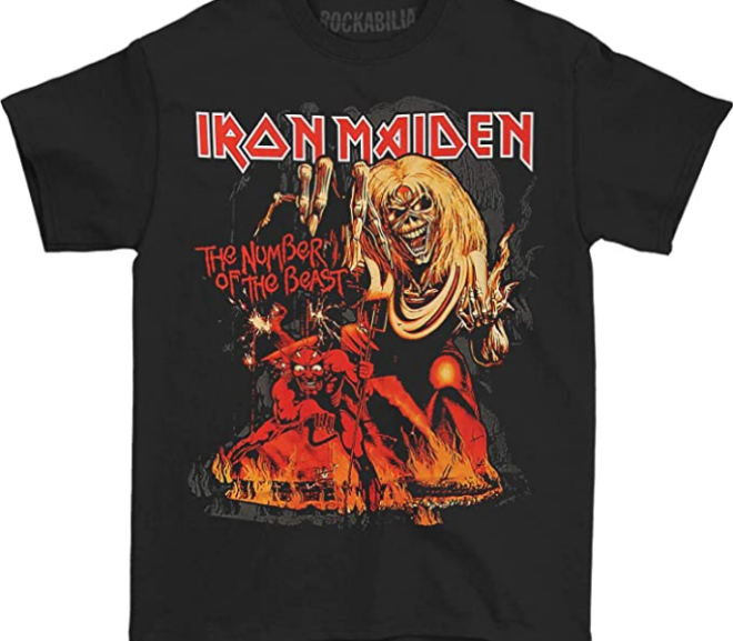 Iron Maiden – Number Of The Beast T-shirt