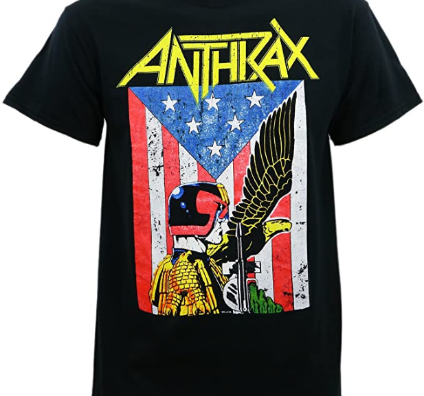 Anthrax – Dredd Eagle T-Shirt