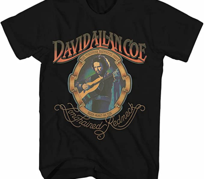 David Allan Coe – Country Music T-Shirt