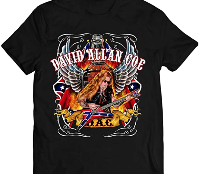 David Allan Coe – D.A.C. Country Music T-Shirt