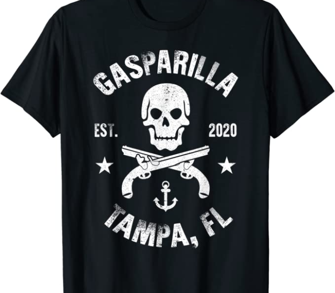 Gasparilla 2020 Music Pirate Festival T-Shirt