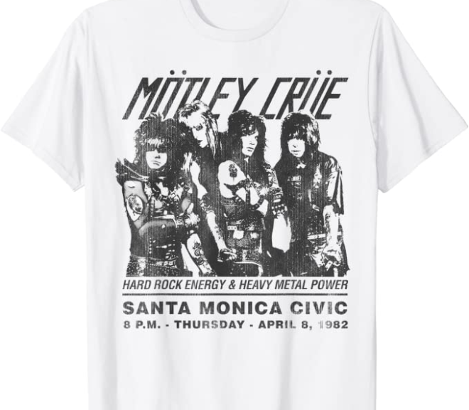 Mötley Crüe – Santa Monica Civic Auditorium T-Shirt