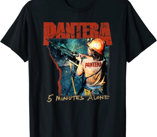Pantera – 5 Minutes Alone T-Shirt