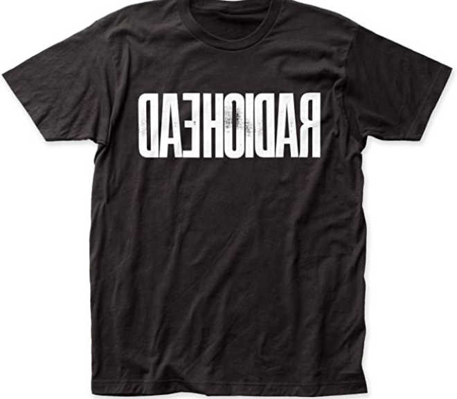 Radiohead – Backwards Music T-Shirt