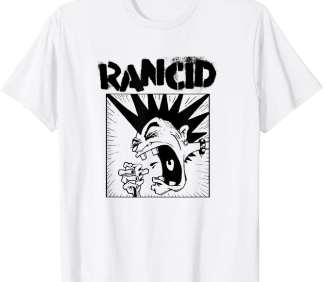 Rancid – Punk Rock Microphone T-Shirt