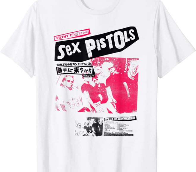Sex Pistols – Vintage Japan Tour Photo T-Shirt