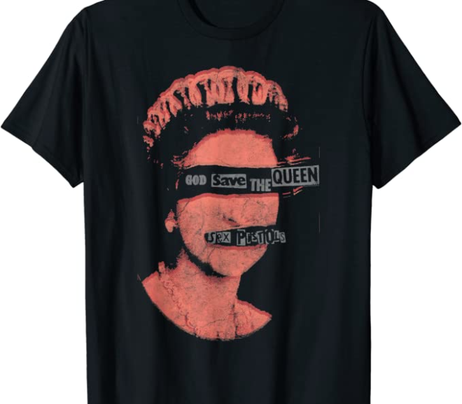 Sex Pistols – God Save The Queen Red Stamp T-Shirt