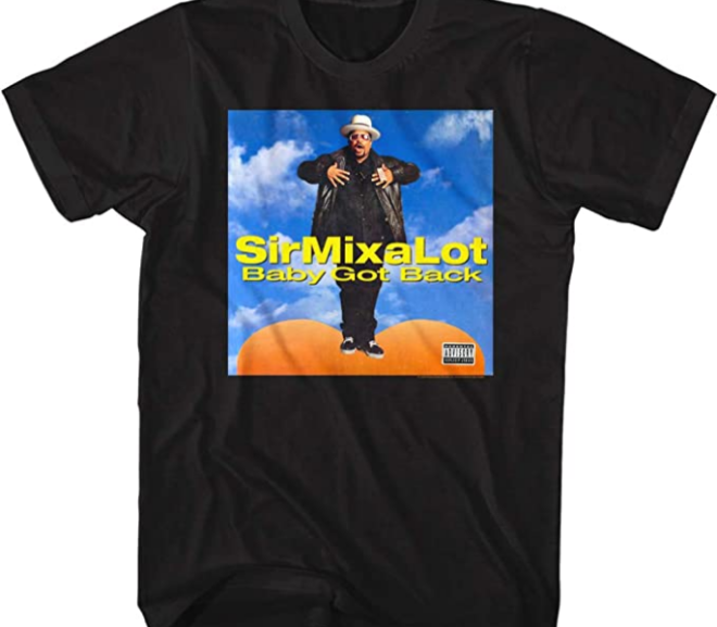 Sir Mix A Lot – Baby Got Back Album Cover T-Shirt