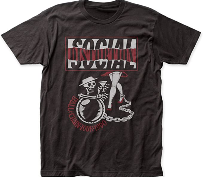Social Distortion – Ball and Chain Tour T-Shirt