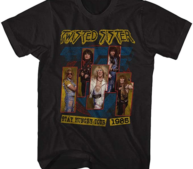 Twisted Sister – 1985 Stay Hungry Tour T-Shirt