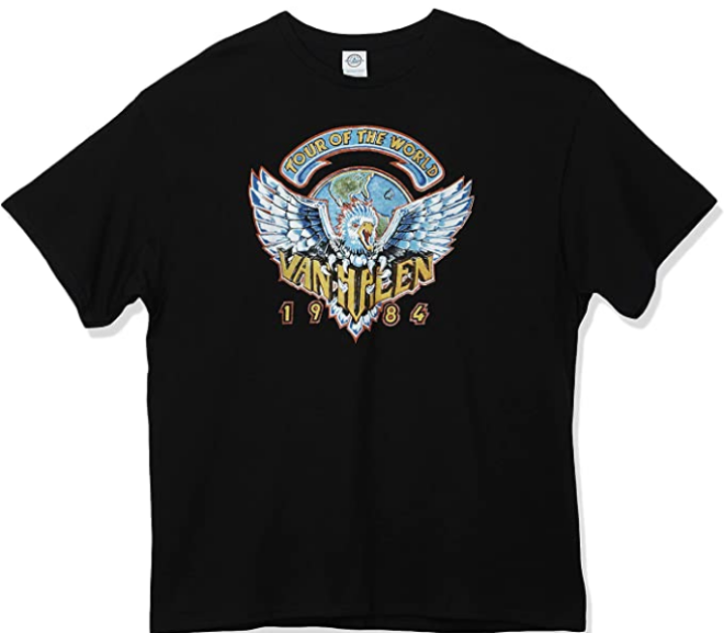 Van Halen – 1984 Tour Of The World T-Shirt