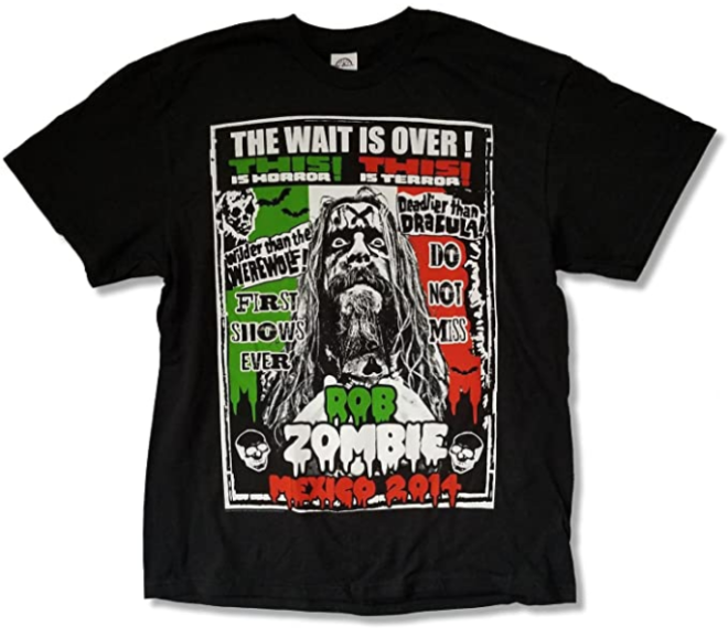 Rob Zombie – Mexico 2014 Tour T-Shirt