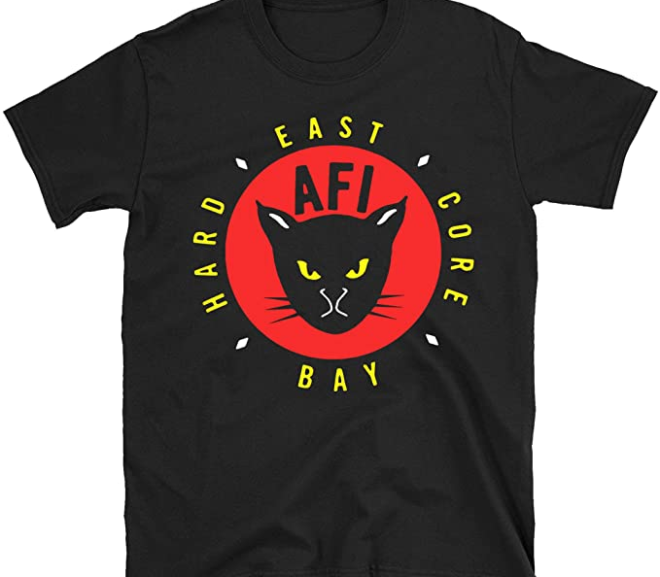 AFI – East Bay Hard Core Kitty T-Shirt