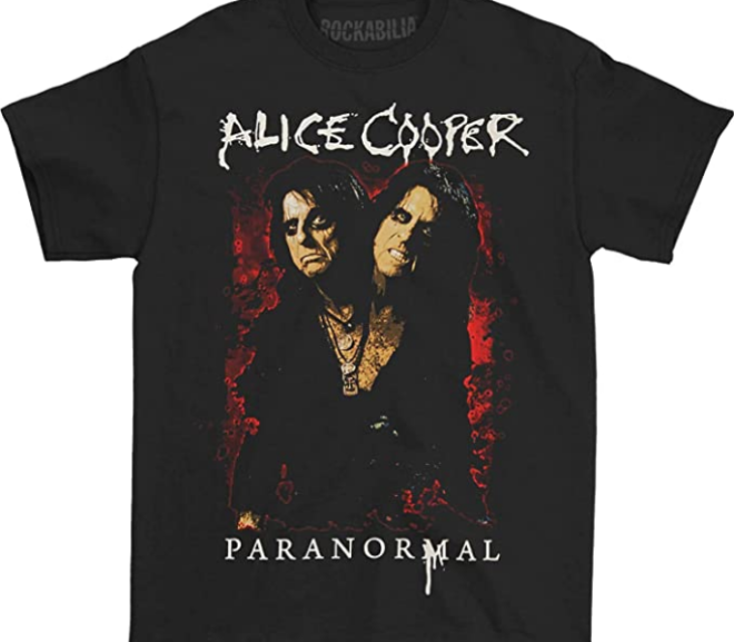 Alice Cooper – Paranormal Splatter T-Shirt