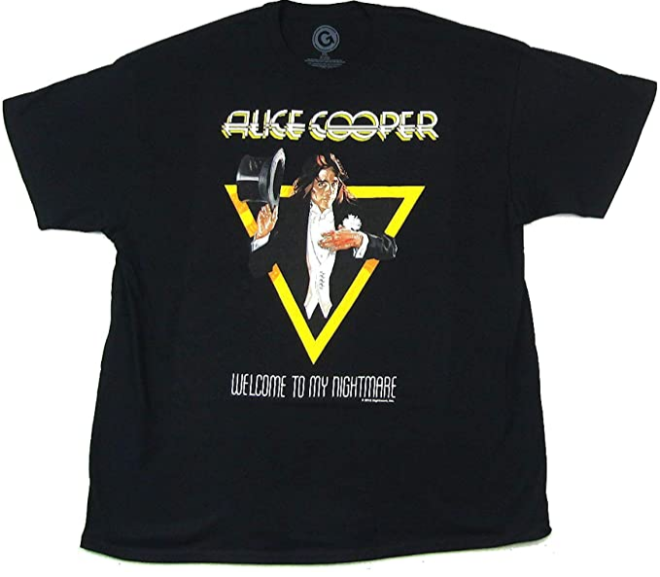 Alice Cooper – Welcome to My Nightmare Triangle T-Shirt