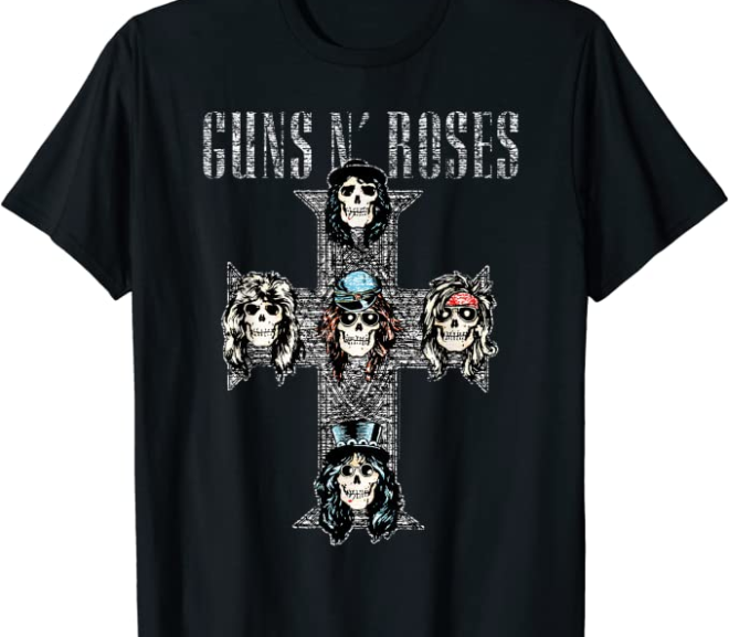 Guns N’ Roses – Vintage Cross T-Shirt