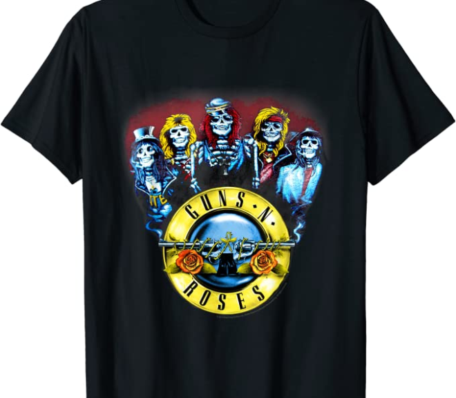 Guns N’ Roses – Skeletons & Bullets T-Shirt