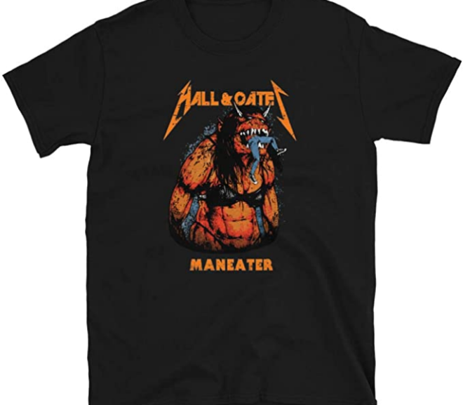 Hall and Oates – Maneater Metal Beast T-Shirt
