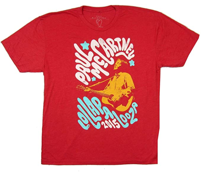 Lollapalooza – 15′ Music Festival Paul McCartney T-Shirt