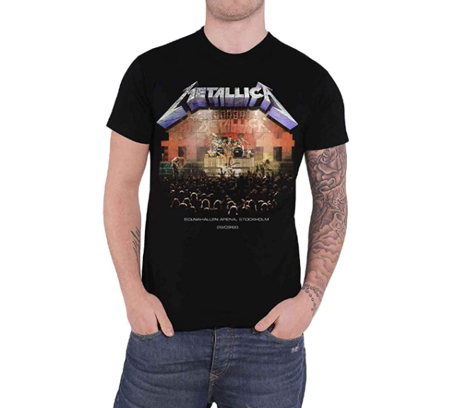 Metallica – Stockholm 86′ Tour T-Shirt