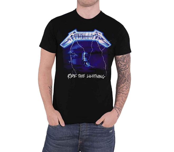 Metallica – Ride The Lightning Tracks T-Shirt