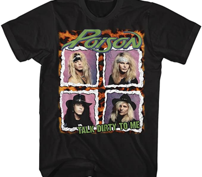 Poison – Talk Dirty to Me T-Shirt