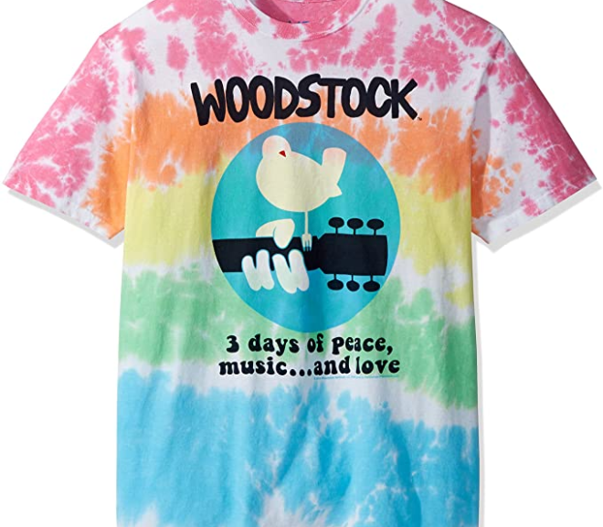 Woodstock – Vintage Style Tie Dye T-Shirt
