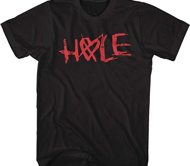 Hole Rock Band – Crossed Heart Logo T-Shirt