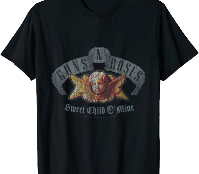Guns N’ Roses – Vintage Style Sweet Child O’ Mine T-Shirt