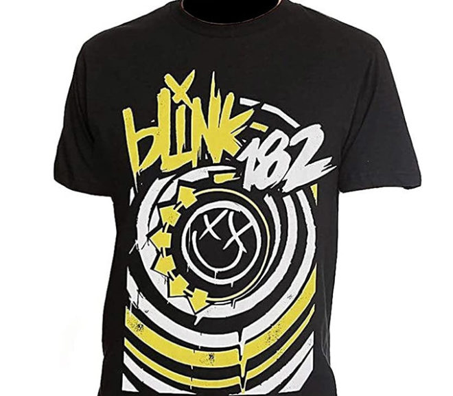 Blink 182 – Happy Face Logo T-Shirt