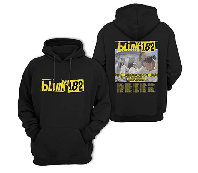 Blink 182 – World Tour Black Hoodie